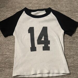 Kids Black and White Brandy Shirt